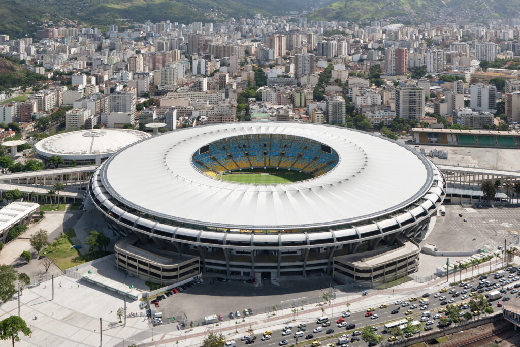 Maracana Stadion von Oben